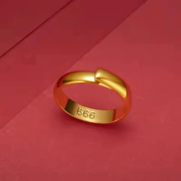 Grab%20the%20Vietnamese%20sand%20gold%20classic%20light%20version%20ring.%20Couple%20style%20open%20adjustable%20ring%20with%20plain%20ring%20as%20a%20gift%20for%20boyfriend%20and%20girlfriend.%20-%20Image%203