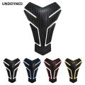 3D Universal Carbon Fiber Tank Pad Protector Sticker For Motorcycle Tank Protector - Bike Stickers. 