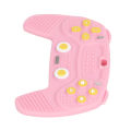 Baby Teether, Reduce Discomfort Game Controller Shaped Silicone Baby Teether for Daily Use. 