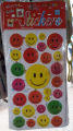 1 Pkt Sticker Smiley Face Self-Adhesive PVC Label for School Teacher Rewards Kids Toys for Children.