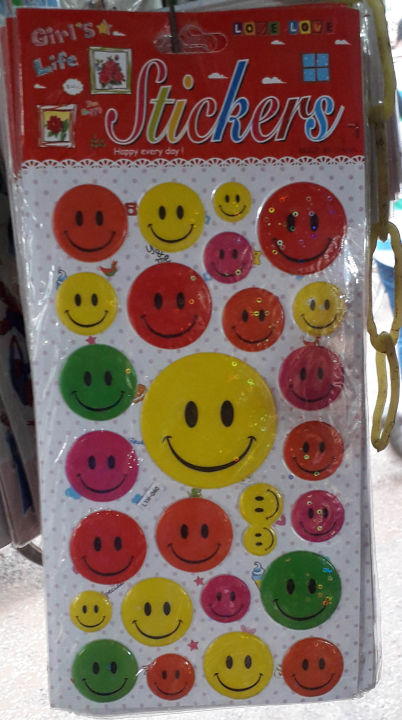 1%20Pkt%20Sticker%20Smiley%20Face%20Self-Adhesive%20PVC%20Label%20for%20School%20Teacher%20Rewards%20Kids%20Toys%20for%20Children%20-%20Image%205