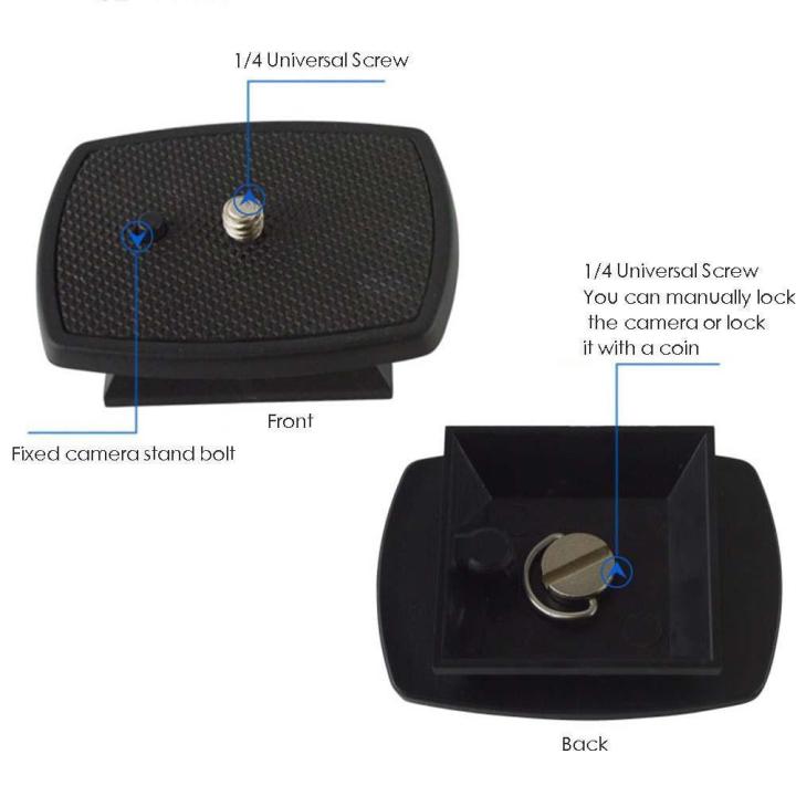 Tripod%20Quick%20Release%20Plate%20Screw%20Adapter%20Mount%20Head%20for%20DSLR%20SLR%20Digital%20Camera%20-%20Image%204