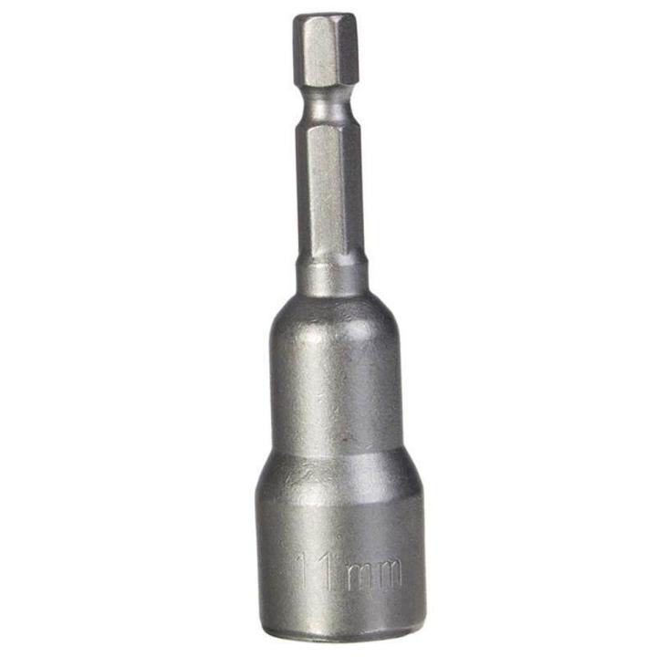 1/4'' Hex Socket Magnetic Nut Driver Set Socket Adapter Power Drill Bit ...