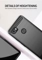 Google Pixel 2 Carbon Fiber High Quality Soft Mobile Back Cover Black Color for Google Pixel 2. 