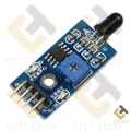 Flame Sensor For Fire Detection ModuleIR Infrared 4 Wire Flame Detection Sensor Module IR Flame Sensor Module Detector Smart Sense For Arduino. 