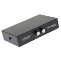 2-Port Vga Switch Push Button 2 In 1 Out for Monitor Share Switcher. 