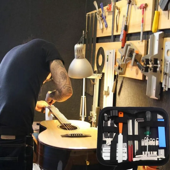 Guitar%20Tool%20Kit%20Repairing%20Maintenance%20Tools%20String%20Organizer%20String%20Action%20Ruler%20Gauge%20Measuring%20Tool%20Hex%20Wrench%20Set%20Files%20Fingerboard%20Guitar%20Fret%20Rocker%20Leveling%20-%20Image%208