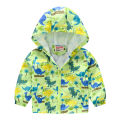 2021 Kids Clothes Boys Jackets Children Hooded Zipper Windbreaker Baby Print Coat Infant Waterproof Hoodies for Girls JYF.