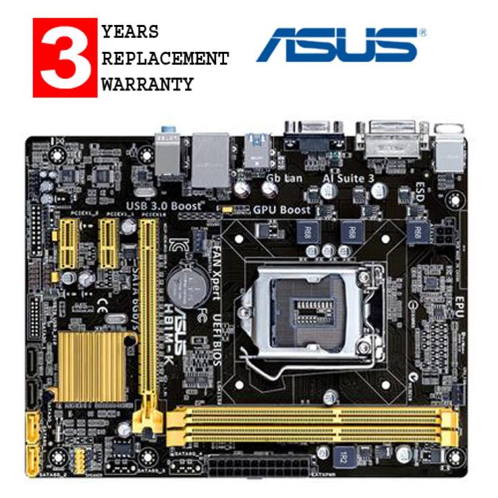 Asus H81 Motherboard (With Box)