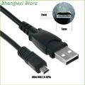 USB Charger Data Cable Cord For Panasonic Lumix DMC-SZ5 DMC-TZ60 FX70 FS8 CAMERA.