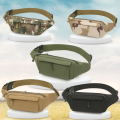 Waterproof Tactical Waist Bag for Man Mobile Fanny Pouch for Men Women Shoulder Belt Phone Bags Oxford Cloth Sport Hunting Hiking Camping Tool Bag. 