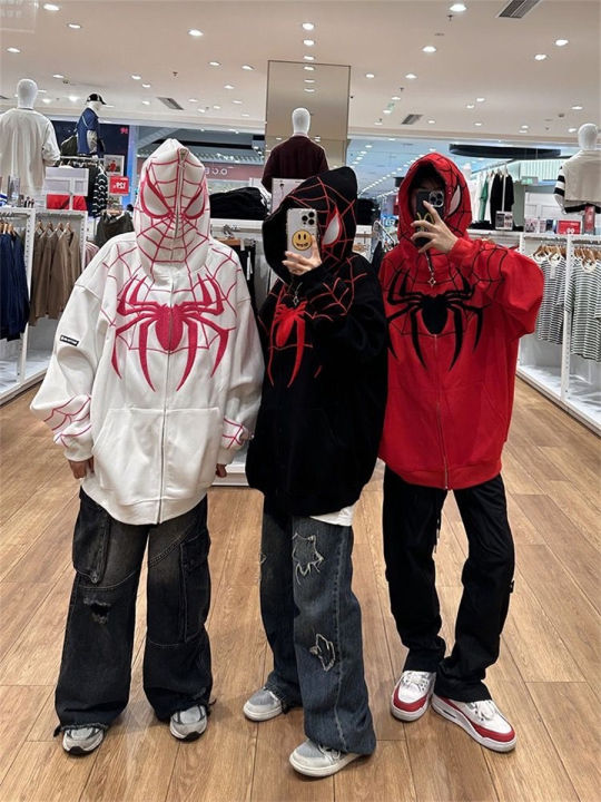 Embroideried%20Spider%20Full%20Zip%20Up%20Hoodies%20Women%20Men%20Long%20Sleeve%20Loose%20Jacket%20Hood%20Shirt%20Harajuku%20Hip%20Hop%20Streetwear%20Y2K%20Sweatshirt%20-%20Image%204