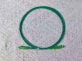 50PCS G65A2 1.6mm Optical Fiber Cable 4m SC APC Fiber Optic Patch Cord Simplex Single Mode Fiber Optic Patch Cable Green.