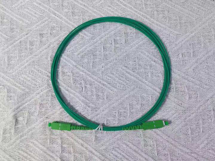 50PCS%20G65A2%201.6mm%20Optical%20Fiber%20Cable%204m%20SC%20APC%20Fiber%20Optic%20Patch%20Cord%20Simplex%20Single%20Mode%20Fiber%20Optic%20Patch%20Cable%20Green%20-%20Image%205