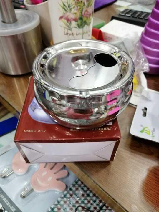 Stainless%20Steel%20Silver%20Ashtray%20for%20Indoor%20and%20Outdoor%20Use%20-%20Image%204