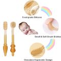 Nano Silicone Tongue Brush and Toothbrush Gift Kit Gift for Baby 9370. 