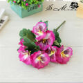 Home Wedding Garden Deor 10 Heads Stems Artificial silk Flowers Pansy Bunch. 