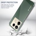 Infinix Note 40 Pro Plus Premium Silicone Case Crystal Clear Soft TPU Ultra-Thin Transparent Flexible Mobile Phone Back Cover.