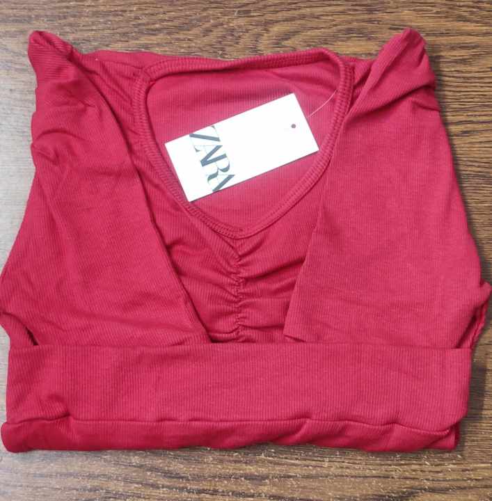 Women's%20Cotton%20Crop%20Tops%20Blouse%20Short%20Sleeve%20Summer%20Casual%20Loose%20Fit%20Fashion%20Top%20-%20Image%202