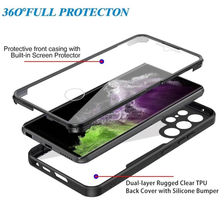 Phone%20case%20Samsung%20Galaxy%20A36%20A56%20A06%20A16%20Transparent%20Protector%20with%20Mobile%20phone%20Film%20Cover%20Double%20Protect%20shield%20Full%20Cover%20Armor%20Cover%20cases%20-%20Image%208