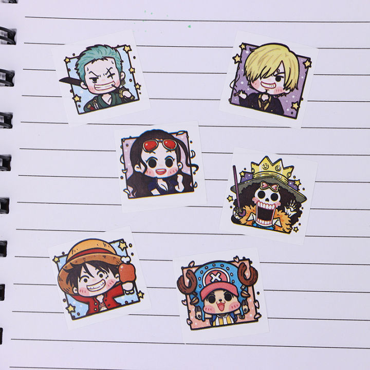 500pcs%20Cartoon%20One%20Piece%20Tape%20Stickers%20Whole%20Volume%20Anime%20Decorative%20Stickers%20BAWEI%20-%20Image%206
