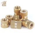 100pcs/50pcs/20pcs M.4 M1.6 M2 M2.5 M3 M4 M5 M6 M8 Brass insert nut Injection Molding Brass Knurled Thread Inserts Nuts. 