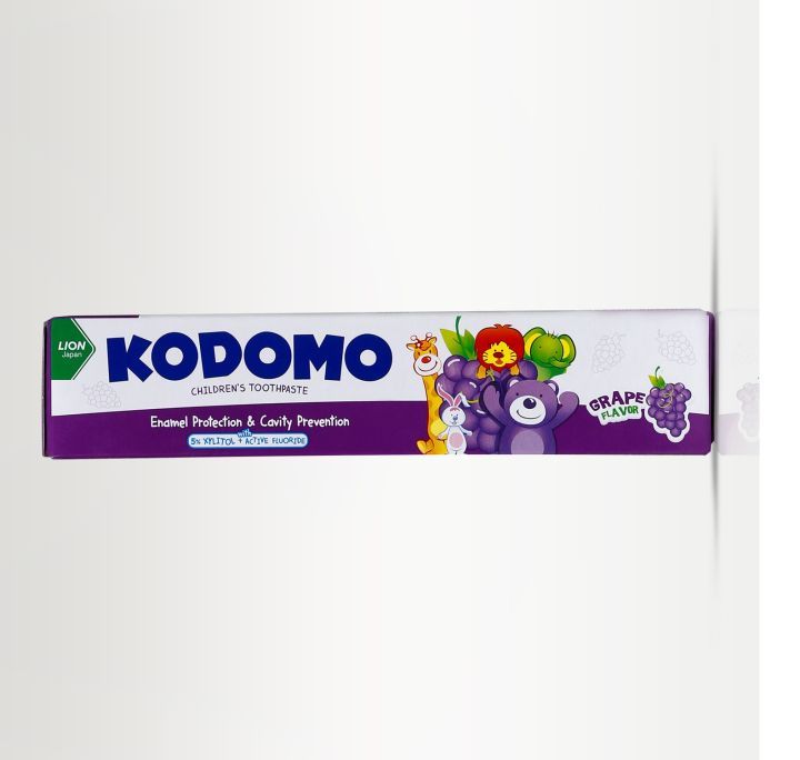 Kodomo Anti Cavity Toothpaste Grape (0-6 Years) - 80g
