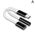 USB Type C 3.5 Jack Earphone Adapter USB C To 3.5mm Headphones AUX Audio Adapter Cable For Huawei Type C To 3.5mm. 