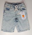 white 2 quarter stone washed denim soft pant for 3/4 years boy. (waist 21 inch, long 13.5 inch). 