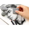 1piece Marie's Soft Rubber Eraser Strong Adhesive Kneadable Pencil Artists Sketch. 