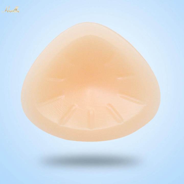 Triangle%20Silicone%20Breast%20Forms%20Fake%20Bra%20Enhancer%20Inserts%20Crossdresser%20Threaded%20300g%20Beige%20-%20Image%208