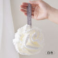 Bath Sponge Soft net foaming rich bath ball new splicing color large bath flower bath ball bath ball household toiletries -1pcs. 