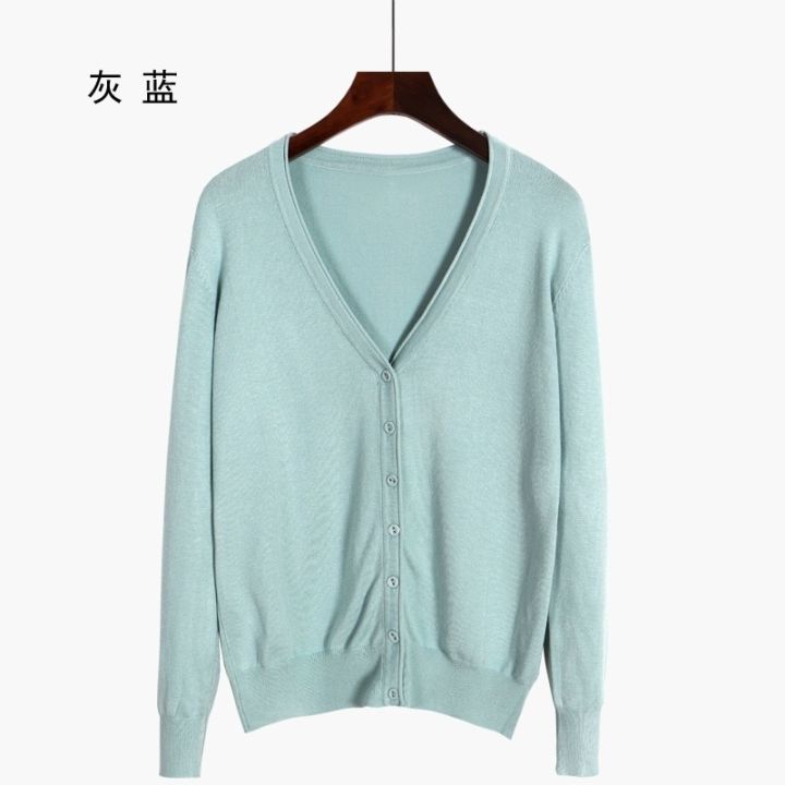 Ladies%20Jumper%20Woman%20Coat%20Tops%20Knitted%20Long%20Sleeve%20V-Neck%20Loose%20Size%204xl%205xl%206xl%20Casual%20Woman%20Cardigan%20Sweater%20-%20Image%208