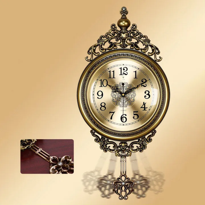 Elegant,%20traditional,%20ornate,%20hand%20painted%20modern%20grandfather%20wall%20clock%20for%20new%20home%20or%20office%20fancy%20ethnic%20luxury%20handmade%20decoration,%20swing%20pendulum%20large%2029.5%20inches.%20%20-%20wall%20clock%20-%20Image%209