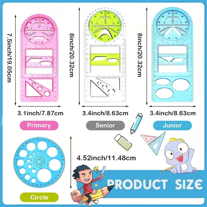 Multifunctional%20Geometric%20Ruler%20Multifunctional%20Ruler%20Geometric%20Drafting%20Tool%20for%20Student%20School%20Office%20-%20Image%202