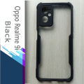 For Oppo Realme 9i - Transparent Silica Gel Matte ShockProof Slim Thin Back Cover Phone Case With Bumper. 