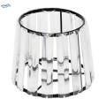 2Pcs Crystal Lampshade Chandelier Ceiling Fixture Lamp Shade Black. 