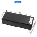 16x18650 Battery Storage Box PD QC3.0 Quick Charge DIY Power Bank Box Case 18650 Battery Holder Box Black. 
