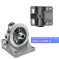 Excavator Parts Hand Priming Pump Diesel Fuel Filter Mounting Base for Doosan DX150-9C DX200 DX215-9C DX260-9C DX420-9C Replacement Parts. 