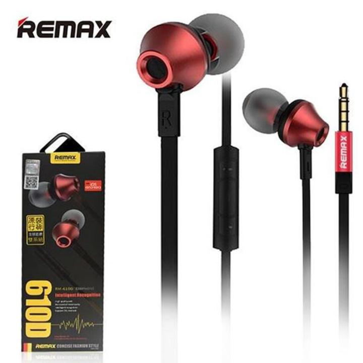 Remax RM-610D Super Bass Earphone | Daraz.com.bd