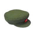 Commemorative Chinese military cap type 65 red linen five Star military capr.