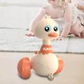 Press Type Walking Ducks Toys 1 2 3 Year Olds Kids Toddlers Learn to Walk Toy. 