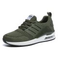 2021 New Man Sneakers for Men Rubber Black Running Shoes Army Green Breathable Mesh Sport Shoes Male Female Women Pink Sneakers.