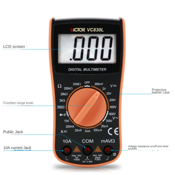 Digital%20Multimeter%20Mini%20Household%20Electrician%20Multimeter%20High%20Precision%20Ammeter%20Multimeter%20VC830L%20Digital%20Pocket%20-%20Image%205