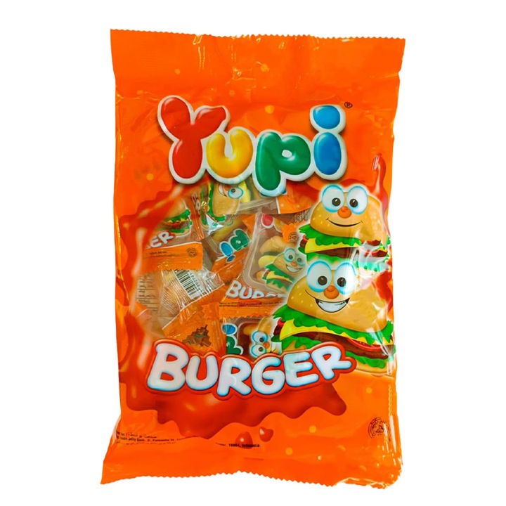 Yummy Yupi Gummy Burger - Pack 8X7gm - 56gm