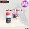 RX EXTREME Octane Boosterr & Carbon Cleaner for Motorcycle & Car (40 m & 100 ml) Combo Offer. 