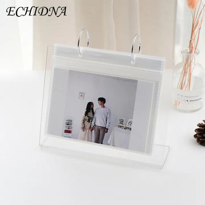 Photo%20Display%20Stand%20Compact%20Acrylic%20Flip-up%20Mini%20Photo%20Album%20Showcase%20Memories%20with%2034/68%20Pockets%20Perfect%20Tabletop%20Picture%20Display%20Stand%20Double-sided%20Photo%20Display%20Stand%20-%20Image%208