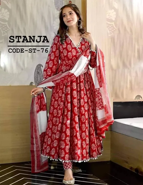 Exclusive%20Designed%20Gown%20Kurti%20for%20Women%20and%20Girls%20Stylish%20Casual%20Wear%20Elegant%20Comfortable%20Fashion%20Outfit%20-%20Image%205