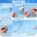 B 7000 High Strength Clear Adhesive Glue for Jewelry Phone Screen and Crafts Non Toxic Easy Cure Ideal for DIY Projects.