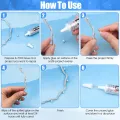 B7000 High-Strength Adhesive Glue for Jewelry Repair, Phone Screen, and DIY Crafts - Non-Toxic, Fast Drying, Crystal Clear.